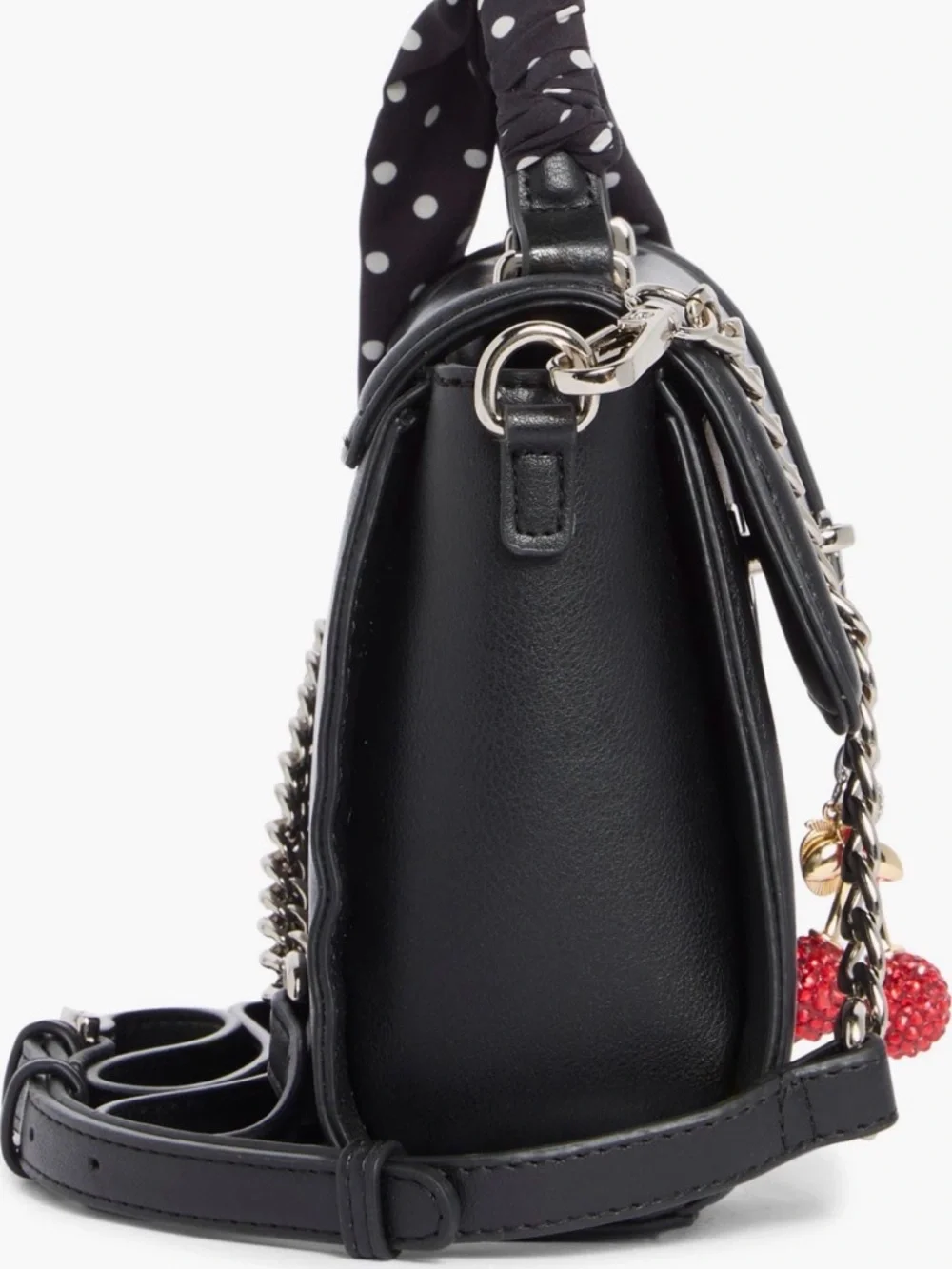 Madden Girl Top-Handle Bag with Cherry Charm